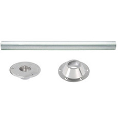 Miniature Pied de table en aluminium anodisé - OSCULATI N° 0 Miniature Pied de table en aluminium anodisé - OSCULATI N° 0