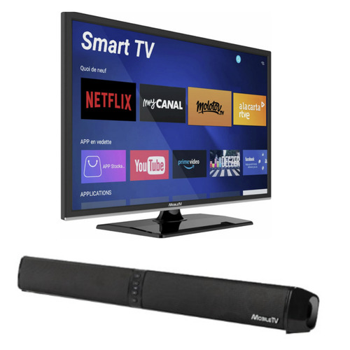 Téléviseur Smart Silverline HD DVD webOS Hub 55cm/22 pouces MobileTV + BARRE DE SON - MOBILE TV