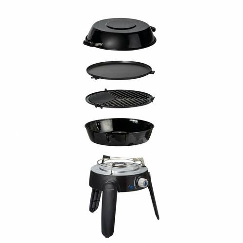 Barbecue à gaz 4 en 1 SAFARI CHEF 30 LP DELUXE - CADAC Barbecue à gaz 4 en 1 SAFARI CHEF 30 LP DELUXE - CADAC