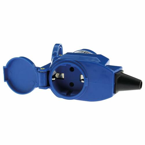 Fiche voleuse de raccordement P17 pour camping-car - HABA