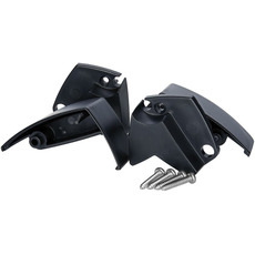 Miniature Jeu de plaques d'extrémité gauche et droite pour rail avant, couleur anthracite (RAL 9011), pour store Thule Omnistor 5102, compatible VW California - THULE N° 0 Miniature Jeu de plaques d'extrémité gauche et droite pour rail avant, couleur anthracite (RAL 9011), pour store Thule Omnistor 5102, compatible VW California - THULE N° 0