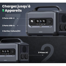 Miniature Power station PowerRoam GS1200 - UGREEN N° 3 Miniature Power station PowerRoam GS1200 - UGREEN N° 3