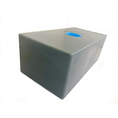 Miniature RESERVOIR 80 L GRIS 2 ENTREES EAUX USEES 1300 X 500 X 140 mm N° 2 Miniature RESERVOIR 80 L GRIS 2 ENTREES EAUX USEES 1300 X 500 X 140 mm N° 2