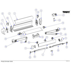 Miniature PIED STORE V2 1.90M - THULE N° 1 Miniature PIED STORE V2 1.90M - THULE N° 1