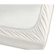 Miniature Drap housse 140 x 190 cm coupe droit - Blanc - VIA MONDO N° 2 Miniature Drap housse 140 x 190 cm coupe droit - Blanc - VIA MONDO N° 2