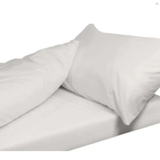 Miniature Drap plat 140 x 210 cm - Blanc - VIA MONDO N° 0 Miniature Drap plat 140 x 210 cm - Blanc - VIA MONDO N° 0