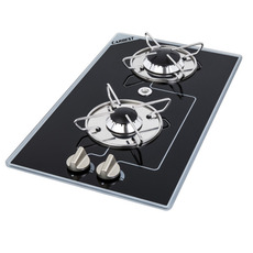 Miniature Réchaud Cristal - 2 FEUX - 500 x 300 mm - NOIR/ARGENT - CARBEST N° 0 Miniature Réchaud Cristal - 2 FEUX - 500 x 300 mm - NOIR/ARGENT - CARBEST N° 0