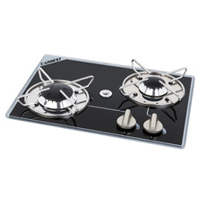Miniature Réchaud Cristal - 2 FEUX - 280 x 380 mm - NOIR/ARGENT - CARBEST N° 0 Miniature Réchaud Cristal - 2 FEUX - 280 x 380 mm - NOIR/ARGENT - CARBEST N° 0