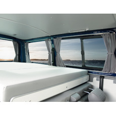 Miniature RIDEAUX D'OCCULTATIONS OPAQUE ARRIERES- POUR FORD TRANSIT CUSTOM - CARBEST N° 1 Miniature RIDEAUX D'OCCULTATIONS OPAQUE ARRIERES- POUR FORD TRANSIT CUSTOM - CARBEST N° 1