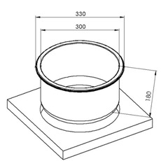 Miniature EVIER ENCASTRABLE ROND 330 mm, hauteur 180 mm - CARBEST N° 1 Miniature EVIER ENCASTRABLE ROND 330 mm, hauteur 180 mm - CARBEST N° 1