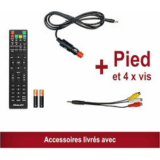 Miniature Téléviseur 19 pouces + Antenne TNT + lecteur DVD non connecté MOBILE TV N° 3 Miniature Téléviseur 19 pouces + Antenne TNT + lecteur DVD non connecté MOBILE TV N° 3