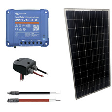 Miniature Kit solaire Camping-car - Panneau Solaire 215W / MPPT 75/15 N° 0 Miniature Kit solaire Camping-car - Panneau Solaire 215W / MPPT 75/15 N° 0