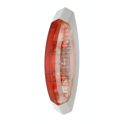 Feu de gabarit 122,2 x 39 ,2 x 28,6mm DROIT socle blanc - HELLA