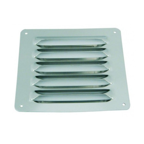 Grille aération inox 115x127 mm - AVEC MOUSTIQUAIRE - OSCULATI
