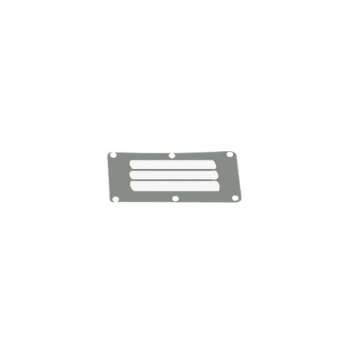 Grille aération inox 67x127 mm - SANS MOUSTIQUAIRE - OSCULATI