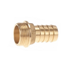 Miniature Embout mâle cannelé en laiton moulé - 1/4" x 10 mm - OSCULATI N° 1