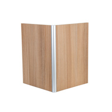 Miniature Profilé d'extrémité de meuble - ALUMINIUM - ARGENT - 15 mm - 220 cm - REIMO N° 2