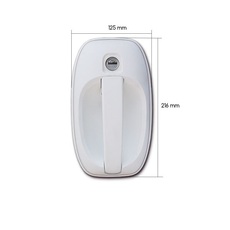 Miniature SERRURE 1122 BLANCHE - FAP ATTENTION PRODUIT NEUF AVEC UN DEFAUT D'ASPECT SUITE A UN SINISTRE TRANSPORT - PRODUIT NEUF JAMAIS UTLISE N° 0 Miniature SERRURE 1122 BLANCHE - FAP ATTENTION PRODUIT NEUF AVEC UN DEFAUT D'ASPECT SUITE A UN SINISTRE TRANSPORT - PRODUIT NEUF JAMAIS UTLISE N° 0