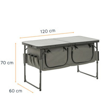 Miniature Toledo meuble bas rangement pliable - Gris Foncé - TRAVELLIFE N° 6