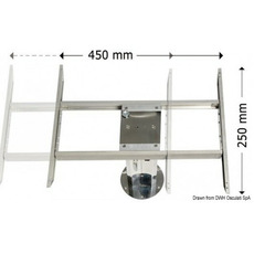 Miniature PIED GIANT DELUXE + TRANSLATEUR DOUBLE DIRECTION + PLAQUE D'ADAPTATION- OSCULATI N° 1