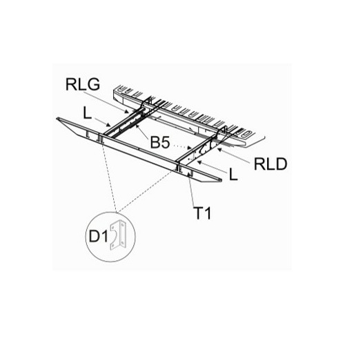 Platine de fixation - 110 X 50 X 30 - POUR DUCATO - TRIGANO