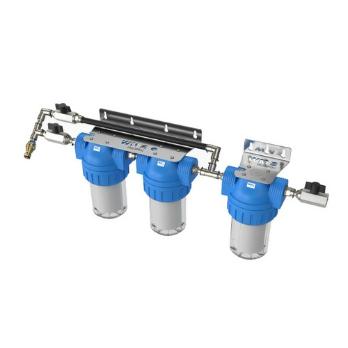 Filtration en cascade à 3 niveaux avec bypass - TAILLE M - WM AQUATEC