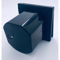 Miniature Socle NOIR à encastrer p17 16 ampères - HABA ATTENTION PRODUIT NEUF AVEC UN DEFAUT D'ASPECT SUITE A UN SINISTRE TRANSPORT - PRODUIT NEUF JAMAIS UTLISE N° 1