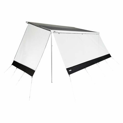 SUN BLOCKER G2 FAÇADE 2,40 X 1,70M - THULE ATTENTION PRODUIT NEUF AVEC UN DEFAUT D'ASPECT SUITE A UN SINISTRE TRANSPORT - PRODUIT NEUF JAMAIS UTLISE