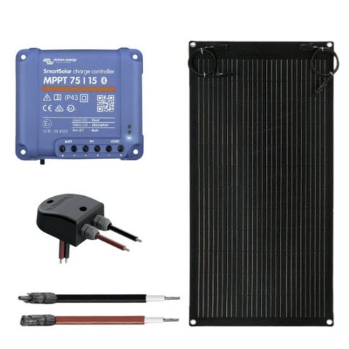 Kit solaire Camping-car - Panneau Solaire 200W souple / MPPT 75/15 Kit solaire Camping-car - Panneau Solaire 200W souple / MPPT 75/15