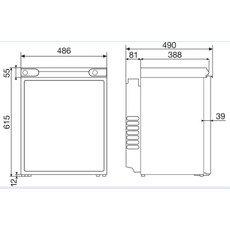 Miniature Réfrigérateur à absorption - CombiCool RF 60 - DOMETIC N° 2