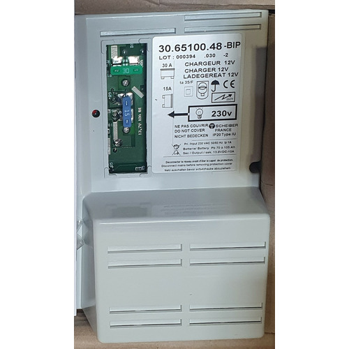 Chargeur 10 Ampères - SCHEIBER ATTENTION PRODUIT NEUF AVEC UN DEFAUT D'ASPECT SUITE A UN SINISTRE TRANSPORT - PRODUIT NEUF JAMAIS UTLISE