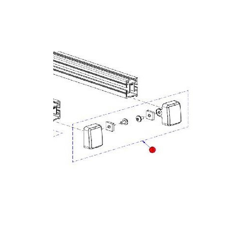 Base rail connecteur Gauche/Droite - Thule