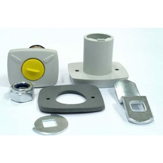 Miniature Serrure de Porte soute (Coloris light grey)- FAP N° 1 Miniature Serrure de Porte soute (Coloris light grey)- FAP N° 1
