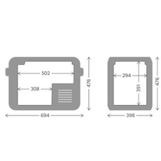 Miniature Glacière à compression CFX5 45 L - Dometic N° 5