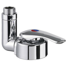 Miniature Mitigeur Compact TWIST Ø33 mm avec Sortie Douchette et Raccord Tétine 10 mm - REICH N° 0