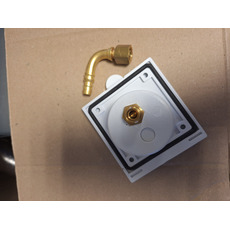Miniature PRISE DOUCHE EXTERIEURE BLANCHE - REICH ATTENTION PRODUIT NEUF AVEC UN DEFAUT D'ASPECT SUITE A UN SINISTRE TRANSPORT - PRODUIT NEUF JAMAIS UTLISE N° 1