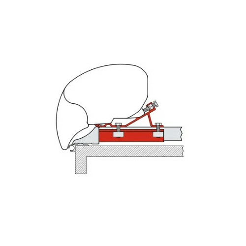 Adaptateur sur Fixing Bar pour store F65/F80 - Fiamma Adaptateur sur Fixing Bar pour store F65/F80 - Fiamma