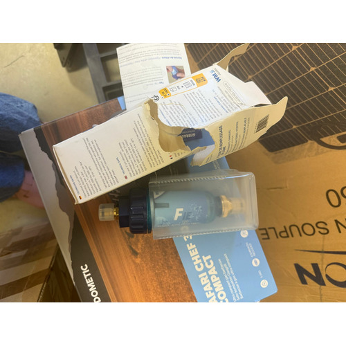 Filtre stérile de remplissage en ligne FIE-100 AQUATEC - ATTENTION PRODUIT NEUF AVEC UN DEFAUT D'ASPECT SUITE A UN SINISTRE TRANSPORT - PRODUIT NEUF JAMAIS UTLISE