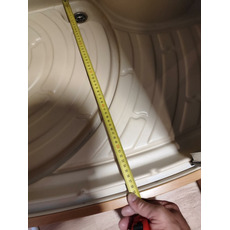 Miniature Bac à douche - BEIGE - 1054 x 904 x 250 MM N° 1