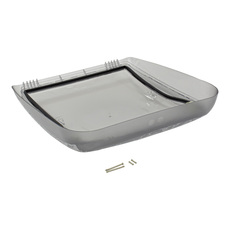 Miniature CAPOT DE RECHANGE SANS VENTILATION RENFORCEE POUR MINI HEKI -DOMETIC- ATTENTION PRODUIT NEUF AVEC UN DEFAUT D'ASPECT SUITE A UN SINISTRE TRANSPORT - PRODUIT NEUF JAMAIS UTLISE N° 1