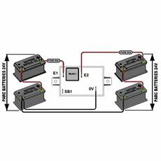 Miniature Coupleur separateur sb 24 volts 70 amperes - SCHEIBER N° 2