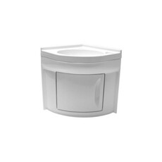 Miniature MEUBLE D''ANGLE + MANQUE LAVABO D''ANGLE ENCASTRABLE BLANC EN PST 41,8 x 41,8 x H51 cm - attention produit neuf MANQUE LE LAVABO - produit neuf jamais utilisé N° 2 Miniature MEUBLE D''ANGLE + MANQUE LAVABO D''ANGLE ENCASTRABLE BLANC EN PST 41,8 x 41,8 x H51 cm - attention produit neuf MANQUE LE LAVABO - produit neuf jamais utilisé N° 2