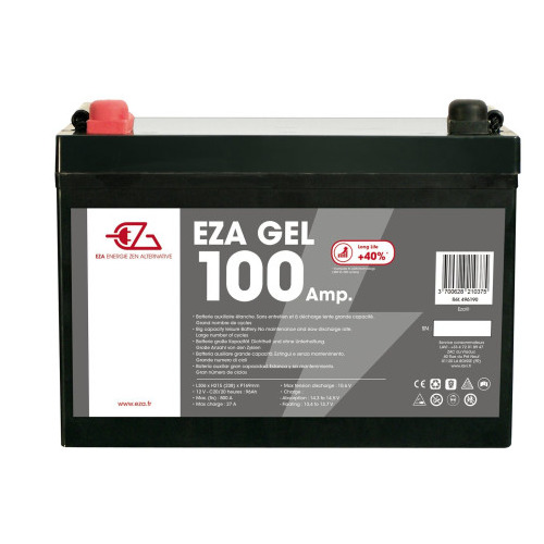 Batterie auxiliaire Gel pour camping-car - EZA
