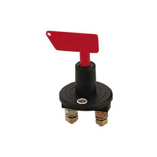 Miniature Coupe batterie 12/24 Volts à câble 200A avec clef N° 1 Miniature Coupe batterie 12/24 Volts à câble 200A avec clef N° 1