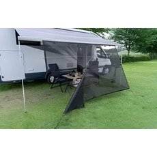 Miniature Pare-soleil pour store ATINA - ZIP AVANT - 2m80 - NOIR - TRAVELLIFE N° 2