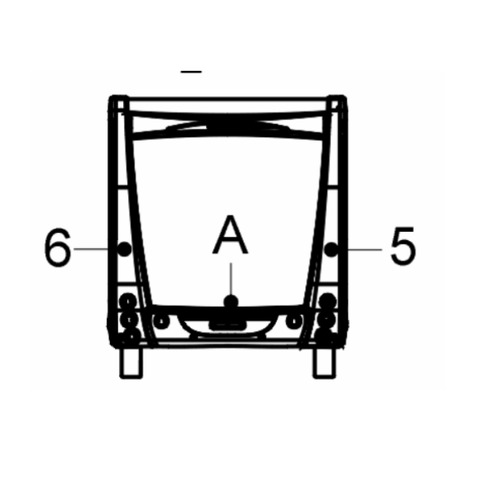 Angle arrière droit angle ht.2 m436 - TRIGANO