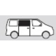 Miniature Baie latéral avant passager - Ford TRANSIT V710 après 2023 - 1209x561 - COULISSANTE N° 1