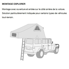 Miniature Tente de toit - OVERZONE NINO CIRANI - 220 X 130 - SMALL EXPLORER - VERT - AUTOHOME N° 12
