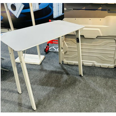 Miniature TABLE DE CAMPING INTEGREE A LA PORTE COULISSANTE - GRISE N° 6
