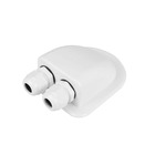 Passe-toit deux fils étanche - BLANC - MASIS